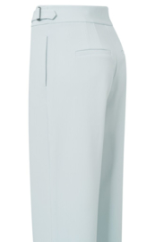 YAYA Hoge rechte pantalon met ceintuur detail