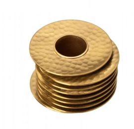 YAYA HOME Ronde bronzen kandelaar van metaal