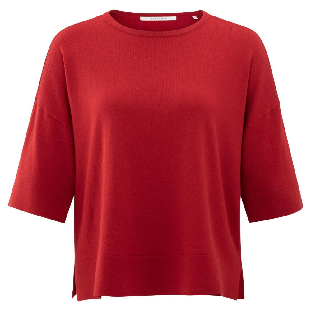 YAYA Oversized T-Shirt met korte mouwen