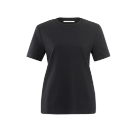 YAYA T-shirt met korte mouwen, ronde hals en een relaxte pasvorm