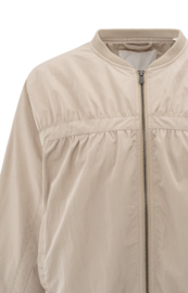 YAYA Korte nylon oversized bomber jack