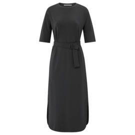 YAYA Jersey jurk met riem