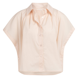 YAYA Mouwloze blouse met knoopjes