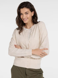 YAYA Vest met handdoekstof structuur