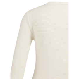 YAYA Gestreepte top met lange mouwen en ronde hals