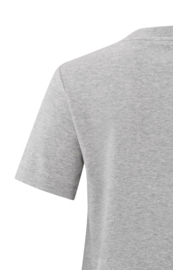 YAYA V-Hals T-Shirt met korte mouwen