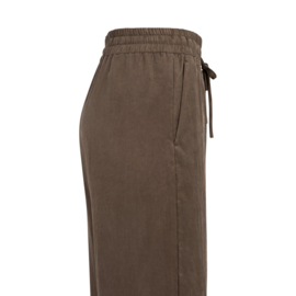 YAYA Wide leg broek met elastieken band