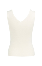 YAYA Geribd tanktop met schouderslit