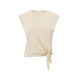 YAYA Top met knoopdetail