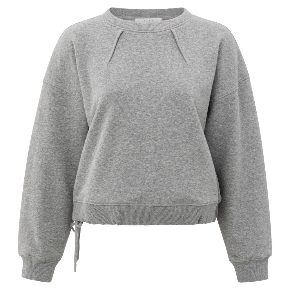 YAYA Sweatshirt met detail en koord