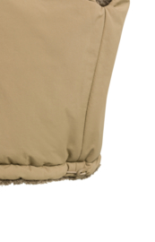 YAYA Omkeerbare bodywarmer van imitatiebont met nylon capuchon