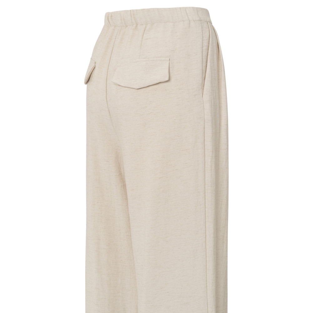 YAYA Broek met geweven structuur