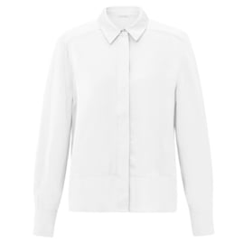 YAYA Fabric mix blouse