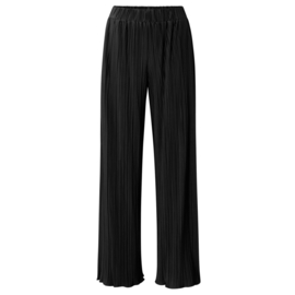 YAYA jersey plissé broek met elastieken band
