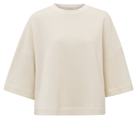 YAYA Sweatshirt met driekwart mouw