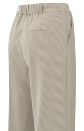 YAYA Broek met wijde pijpen en streep