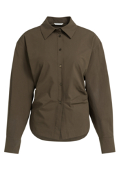 YAYA Blouse met tailleaccent en plooien