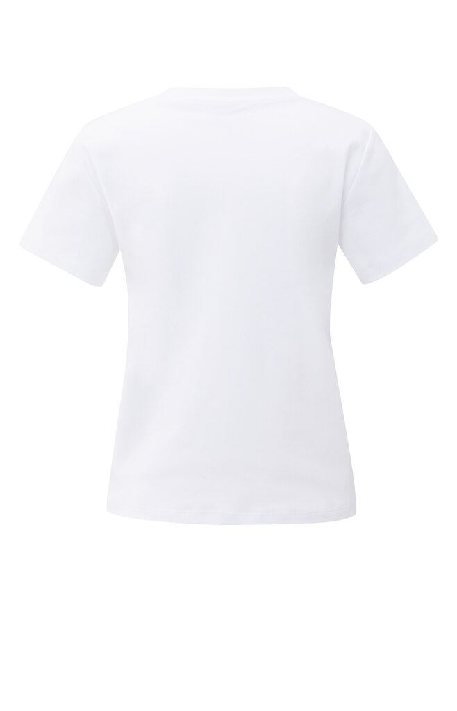 YAYA T-Shirt met gestikte details