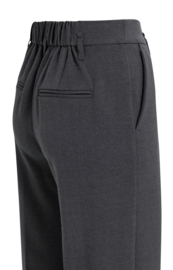 YAYA Geweven gestructureerde rechte broek