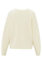 YAYA  Sweater met naad details
