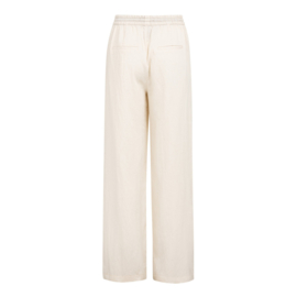 YAYA Wide leg broek met contrast