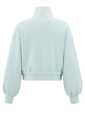 YAYA Rib vest met koord
