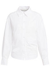 YAYA Blouse met tailleaccent en plooien