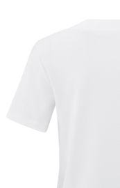 YAYA V-Hals T-Shirt met korte mouwen