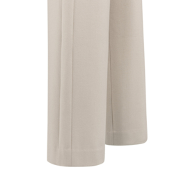 YAYA Zacht geweven broek met wijde pijpen en elastische taille