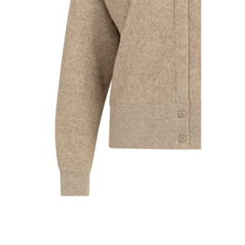 YAYA Vest met handdoekstof structuur