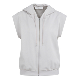 YAYA Mouwloze hoodie met koorden