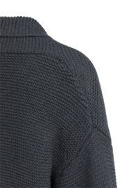 YAYA Overslag vest met lange mouwen