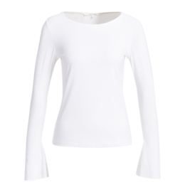 YAYA Jersey top met uitlopende mouwen