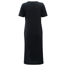 YAYA Linen blend T-shirt jurk