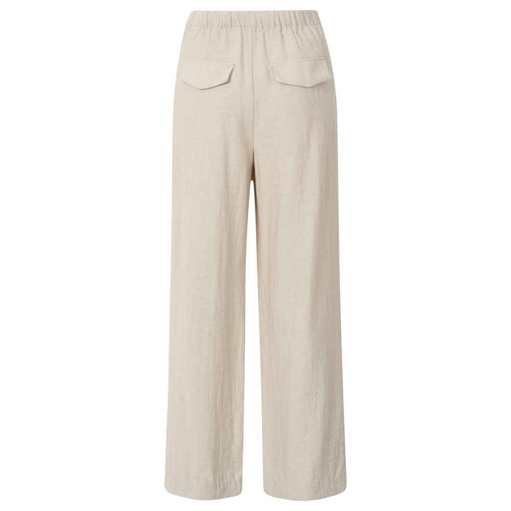 YAYA Broek met geweven structuur