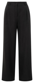 YAYA Linen mix wijde leg broek L32