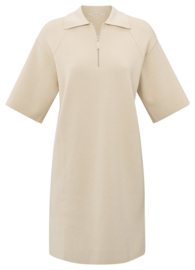 YAYA Polo dress met rits