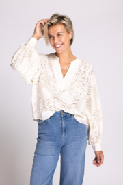 ZHRILL Kanten blouse Romy