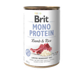Brit Mono Protein Lamb & Rice 400gr