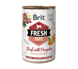 Brit Fresh can Beef with pumpkin    400g