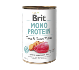 Brit Mono Protein Tuna & Sweet Potato 400gr