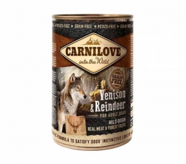 Carnilove blik Rendier & venison 400 gr