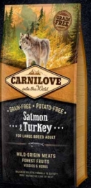 Carnilove Salmon & Turkey Large breed 12 kg