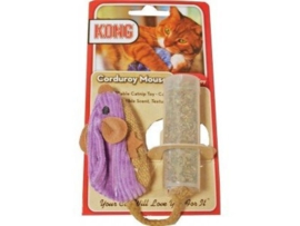 Kong corduroy muis met catnip