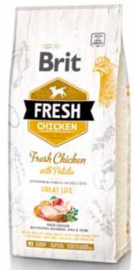 Brit Fresh Chicken with Potato Adult Great Life 12kg