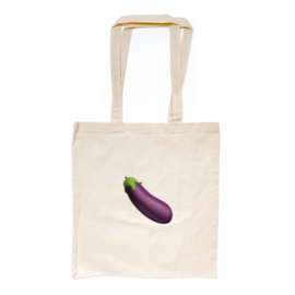 Eggplant totebag