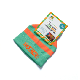 Officiële Groen-Oranje Muts Volwassen