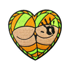 Men Nie Billen embleem (groen-oranje)