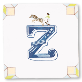 StoryTiles - Z IS VAN ZEBRA, EN VAN… - 10x10cm
