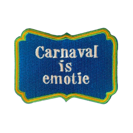 Carnaval is emotie embleem